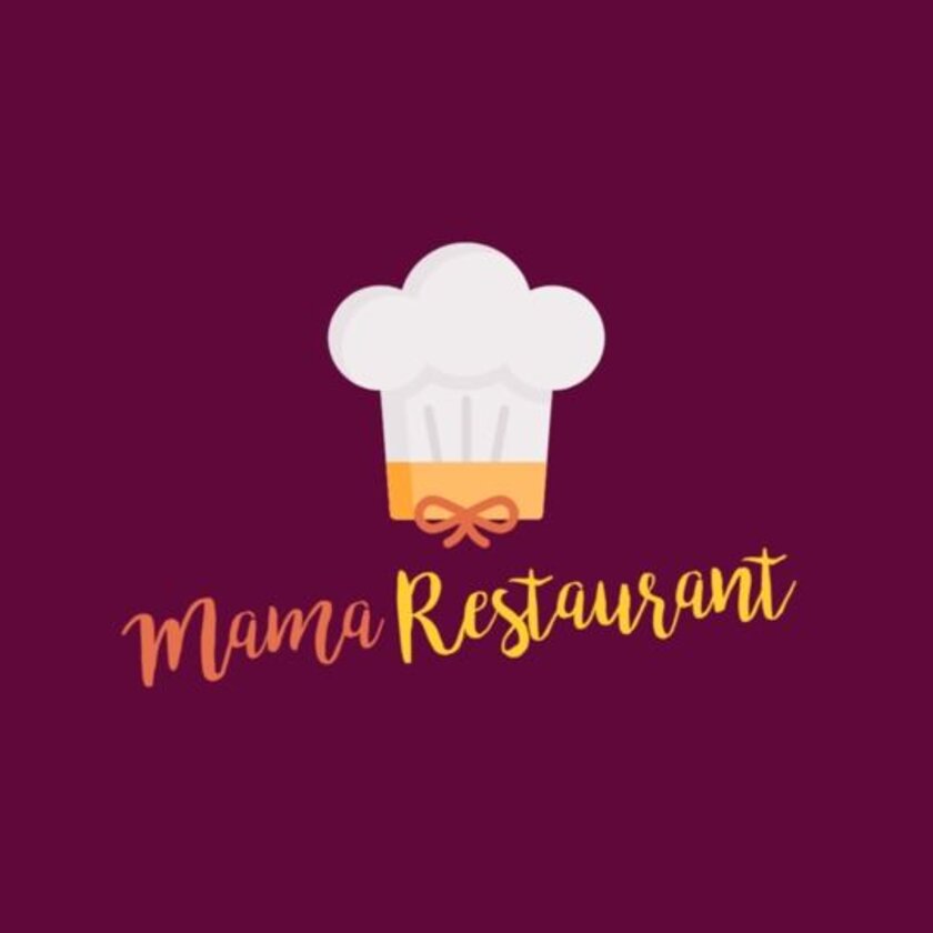 restaurant logo editable