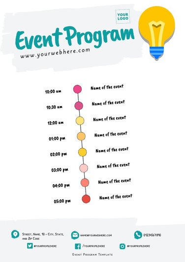 Edit an Event Program