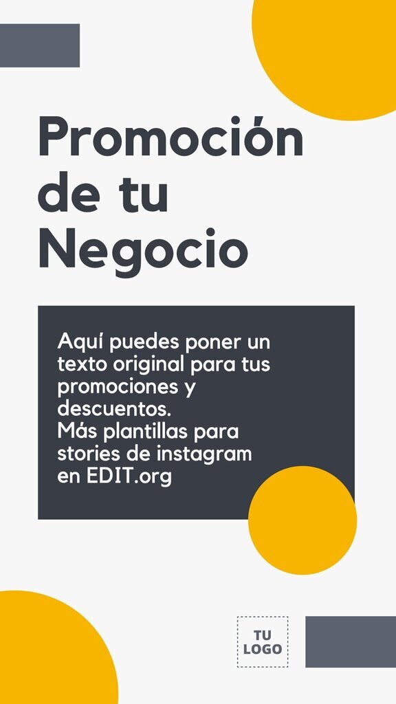 Plantilla de instagram con título bolas de color y fondo blanco para editar gratis