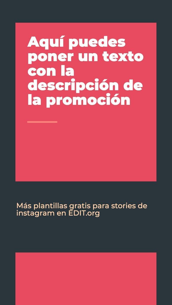 Plantilla y pack editable para historia de instagram