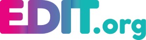 logo EDIT.org white background